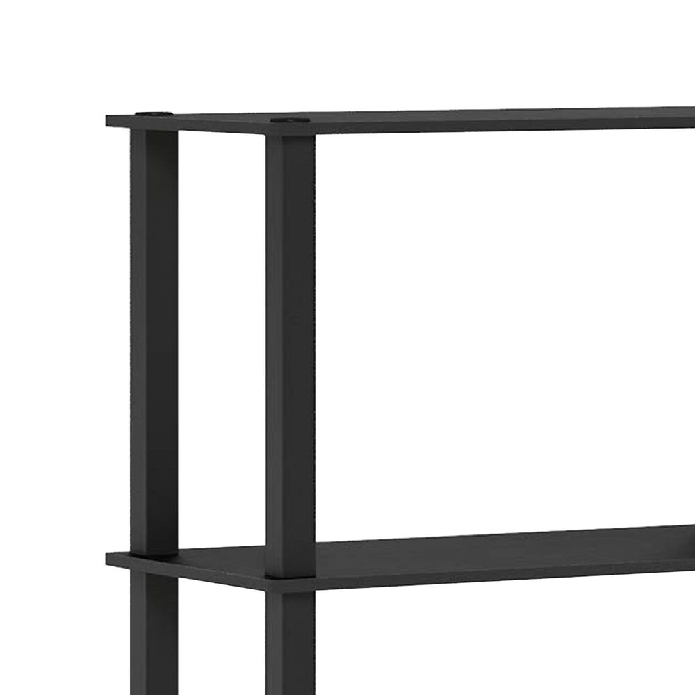 HOMLUX 5-Tier Display Rack in Americano and Black, , large