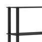 HOMLUX 5-Tier Display Rack in Americano and Black, , large