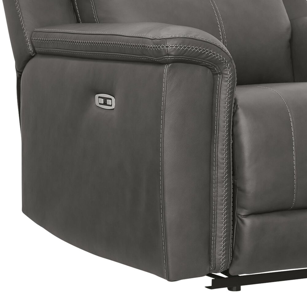 Ashley Bleckley Power Recliner with Adjustable Headrest in Anchor, , large