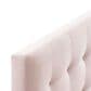 Modway Lily Biscuit Tufted Performance Velvet Full Headboard in Gray, , large
