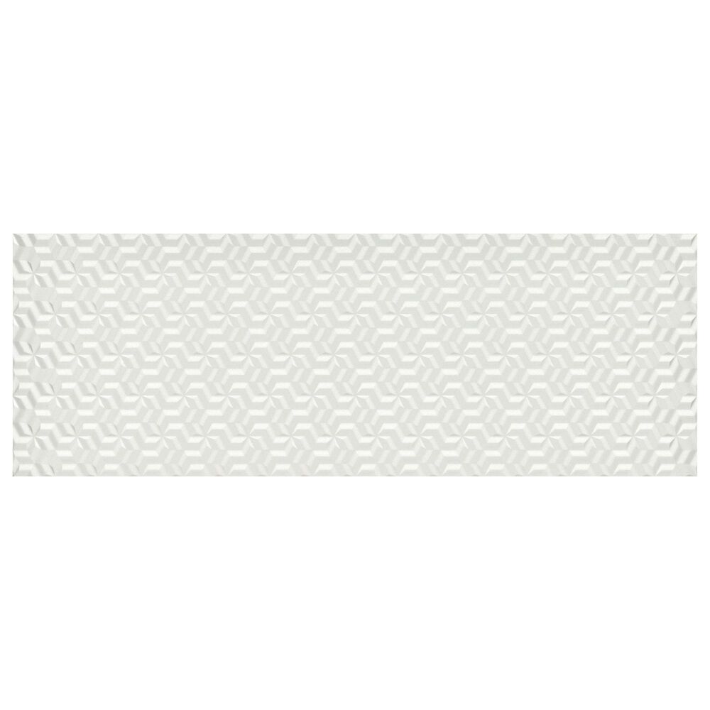 Emser Glow Structure Light 17" x 47" Ceramic Tile, , large