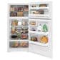 GE Appliances 15.6 Cu. Ft. Top Freezer Refrigerator with Right Hinge in White, , large