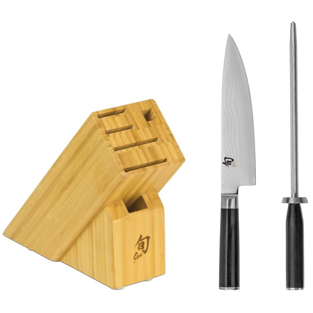 Shun Classic 3-Piece Build-A-Block Set with 8" Chef"s Knife, , large