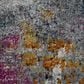 Amer Rugs Montana 7"6" Round Blue and Pink Area Rug, , large