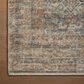 Loloi Heritage 12" x 15" Blue and Rust Area Rug, , large