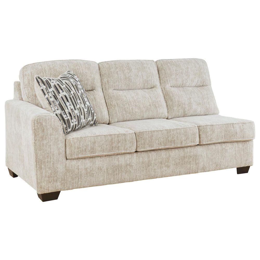 Ashley Lonoke 2-Piece Right Facing Sectional with Chaise in Parchment, , large