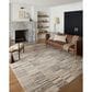 Loloi II Darby 11"6" x 15" Charcoal and Sand Area Rug, , large