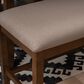 Linon Home Decor Spiva Counter Backless Bench in Brown, , large