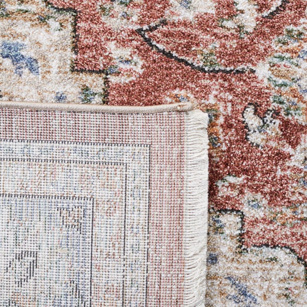 Safavieh Jasmine JSM317P 9&#39; x 12&#39; Rust and Blue Area Rug, , large