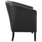 Linon Home Decor Simon Club Chair in Black, , large