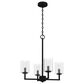 Hunter Kerrison 4-Light Chandelier in Natural Iron, , large