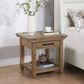 Steve Silver Furniture Riverdale End Table in Driftwood, , large