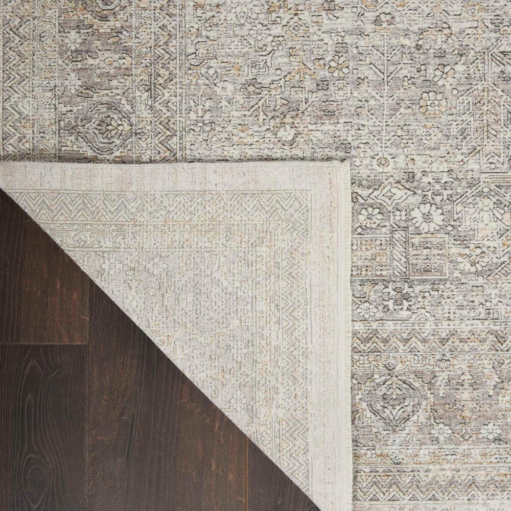 Nourison Starry Nights STN04 5&#39; x 7&#39; Cream and Grey Area Rug, , large