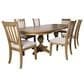 Waltham Brentwood 7-Piece Oval Dining Set in White Oak, , large