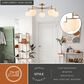 Vaxcel Armitage 5-Light Semi Flush Mount in Muted Brass, , large