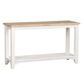 Belle Furnishings Summerhill Sofa Table in Soft White Wash, , large