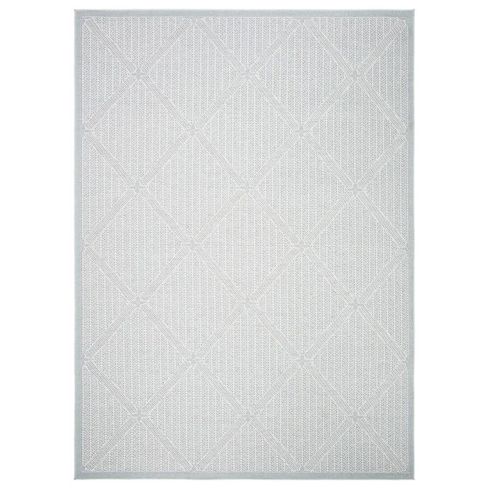 Safavieh Martha Stewart Cyprus MSRO339 8" x 10" Silver and Grey Area Rug, , large