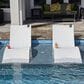Floating Luxuries Kai Shelf Lounger in White (Set of 2), , large
