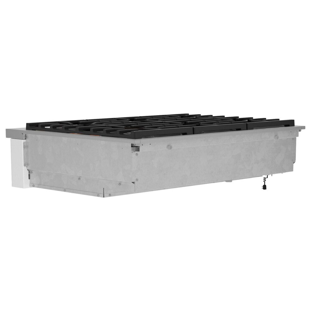 Cafe 36&quot; Natural Gas Rangetop with 6-Burner in Matte White and Brushed Bronze, , large