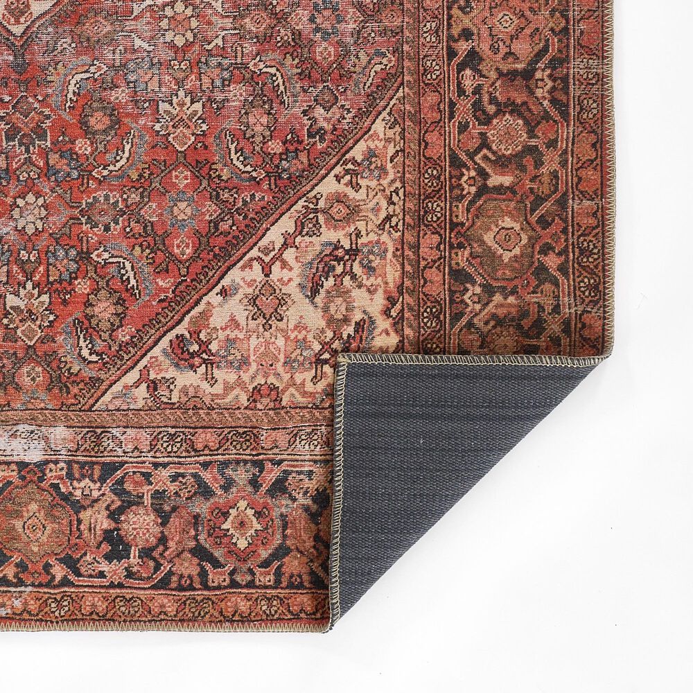 Momeni Afshar AFS-44 Red 7'6" x 9'6" Area Rug, , large