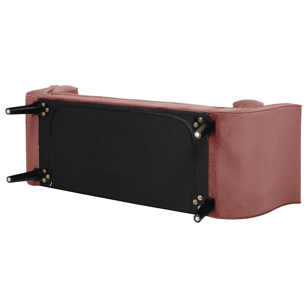 Jennifer Taylor Home Alma Entryway Bench in Ash Rose NFM