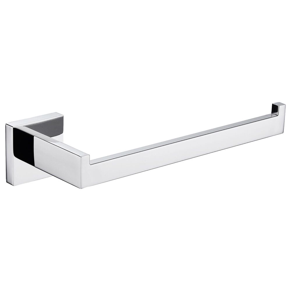 Lexora Home Bagno Lucido Stainless Steel Paper Holder in Chrome, , large