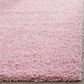 Safavieh Florida Shag SGA119P-4 4" x 6" Pink Area Rug, , large