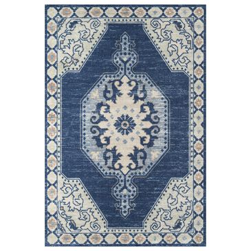 Momeni Anatolia ANA-3 5"3" x 7"6" Navy Area Rug, , large