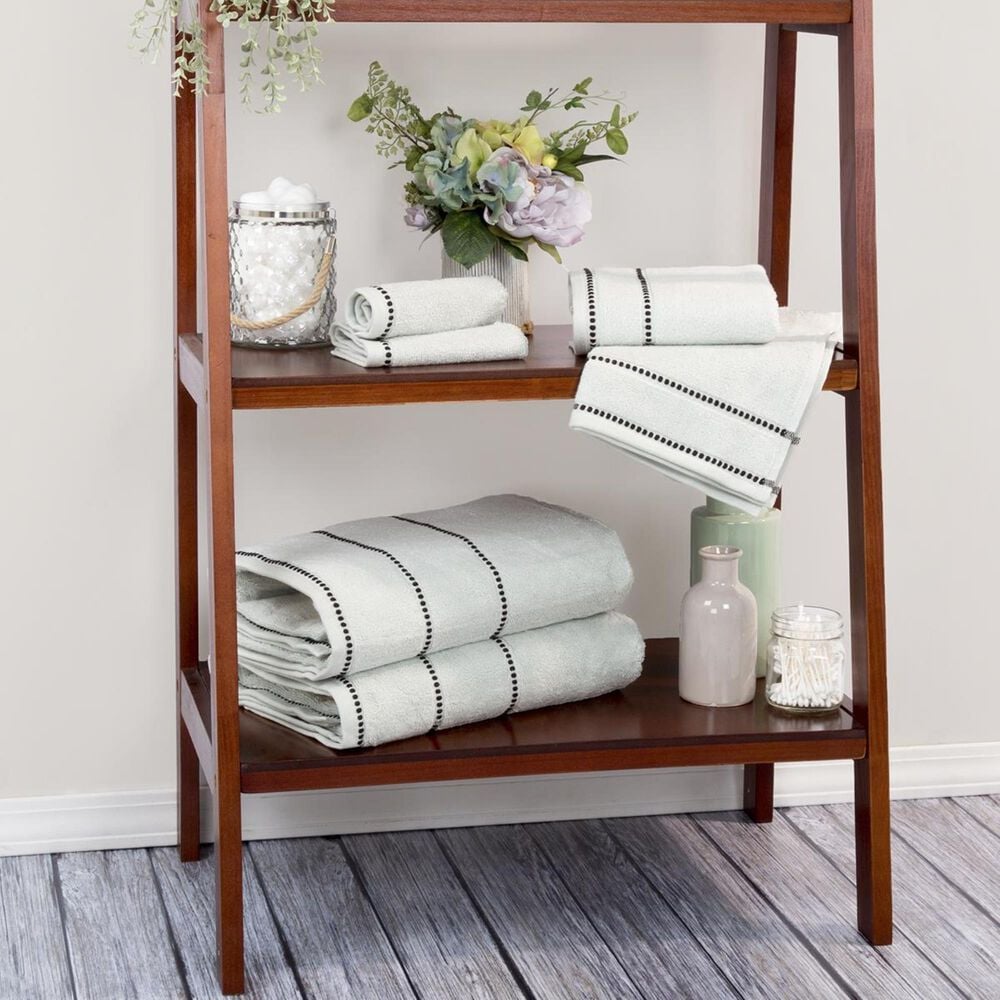 Timberlake Lavish Home 6-Piece Quick Dry Towel Set in Seafoam, , large