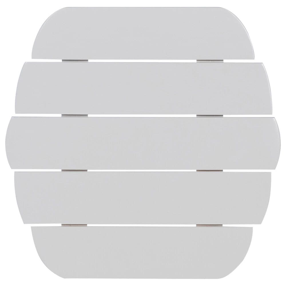 Linon Home Decor Adirondack End Table in White, , large