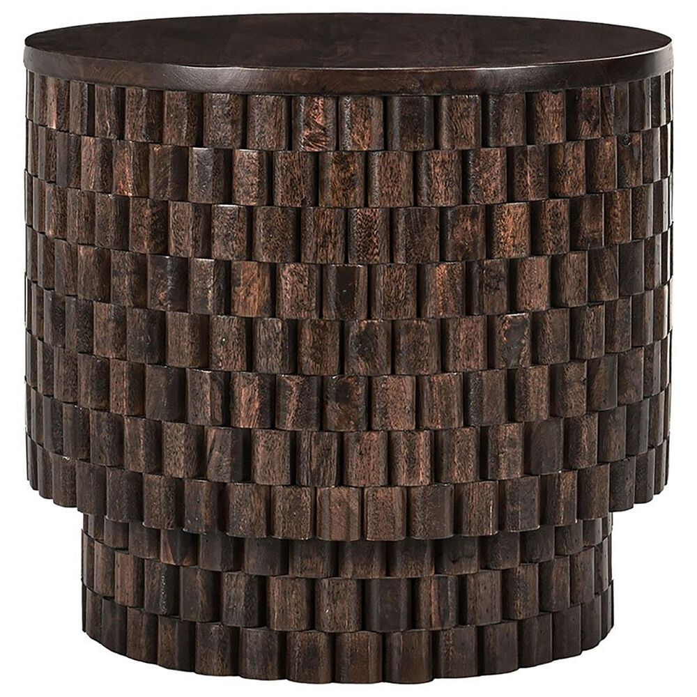 Classic Home Norwood End Table in Brown, , large