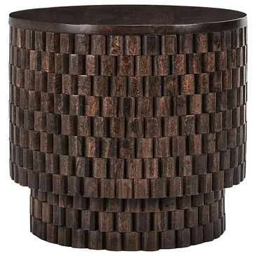 Classic Home Norwood End Table in Brown, , large