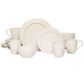 Mikasa Hayes White 16-Piece Dinnerware Set Service for 4, , large