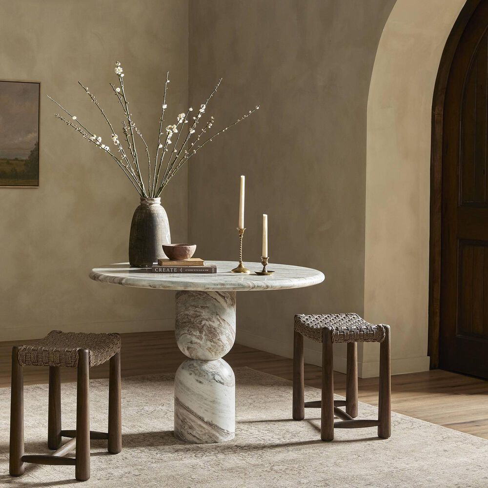 Four Hands Figueroa Dining Table in Sawar Marble, , large