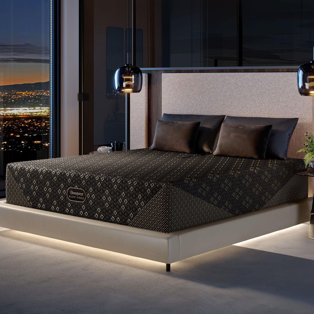 Beautyrest Black Hybrid 2026 Series 4 XCS Medium Flex Head King Mattress, , large