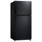 Element 18.1 Cu. Ft. Top Freezer Refrigerator in Black, , large