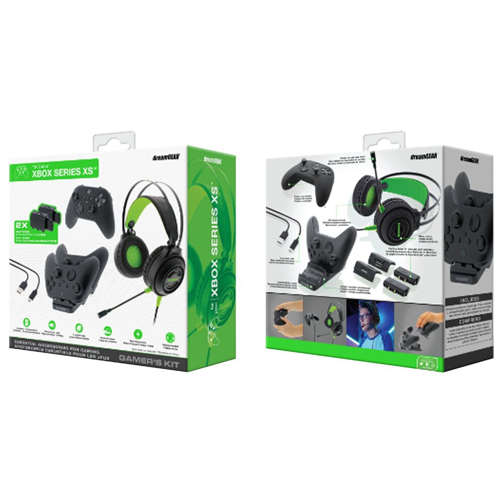 Dreamgear Gamer Kit for Xbox Series X in Black, , large