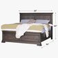 Napa Furniture Design Grand Louie Queen Storage Bed in Ebony and Wheat, , large