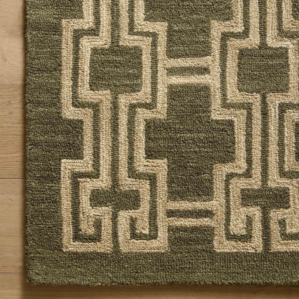 Loloi Barrow Moss and Beige 9&#39;3&quot; x 13&#39; Area Rug, , large
