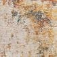 Surya Reina Light Gray, Cream, Medium Gray, Denim, Rust, Mustard and Olive 2"7" x 10" Runner, , large