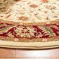 Safavieh Lyndhurst LNH215 5"3" Round Ivory and Red Area Rug, , large