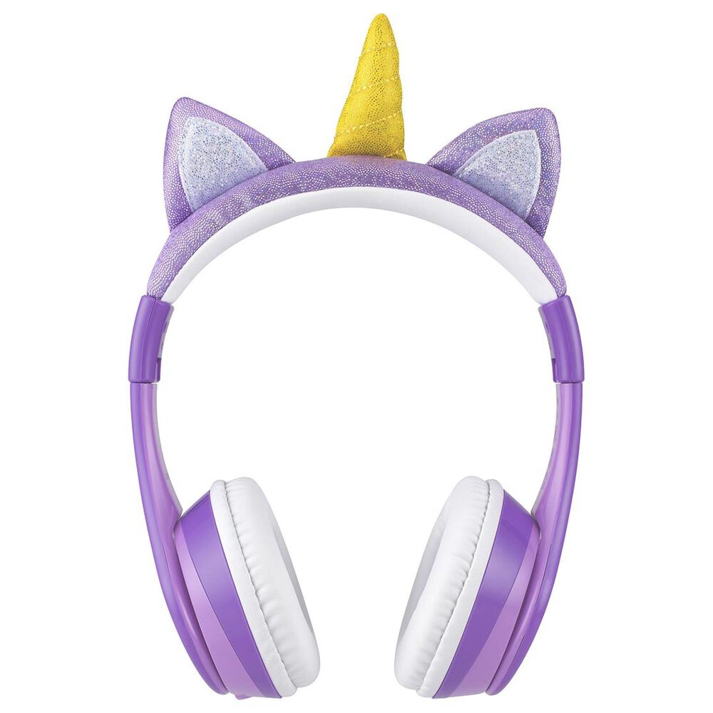 KIDdesigns Unicorn Academy Bluetooth Headphones, , large