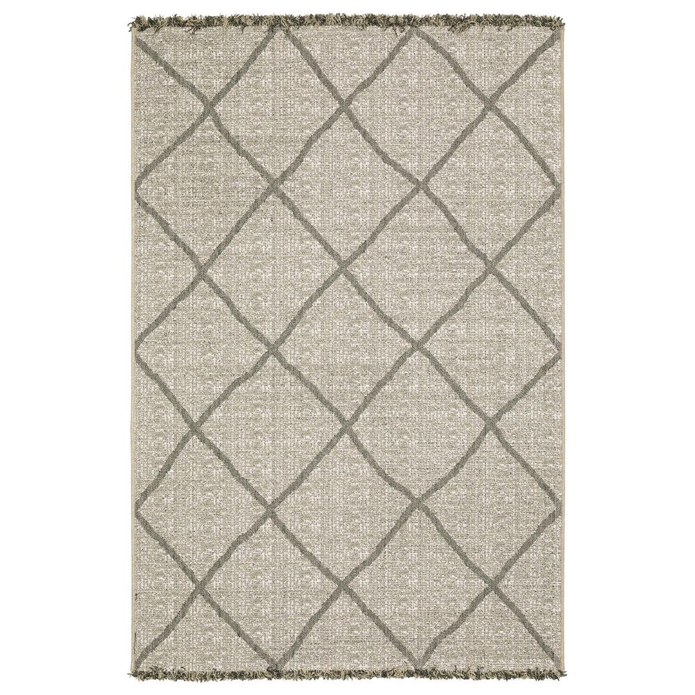 Oriental Weavers Gillian 4926A 1"10" x 7"6" Beige Runner, , large