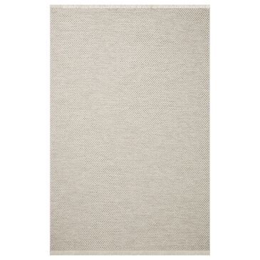 Amber Lewis x Loloi Malibu MAB-05 6"4" x 9"2" Ivory and Dove Indoor/Outdoor Area Rug, , large