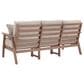 Ashley Grover Beach Outdoor Sofa with Cushion in Driftwood, , large