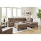 Ashley Navi 2-Piece Stationary Sectional in Fossil, , large