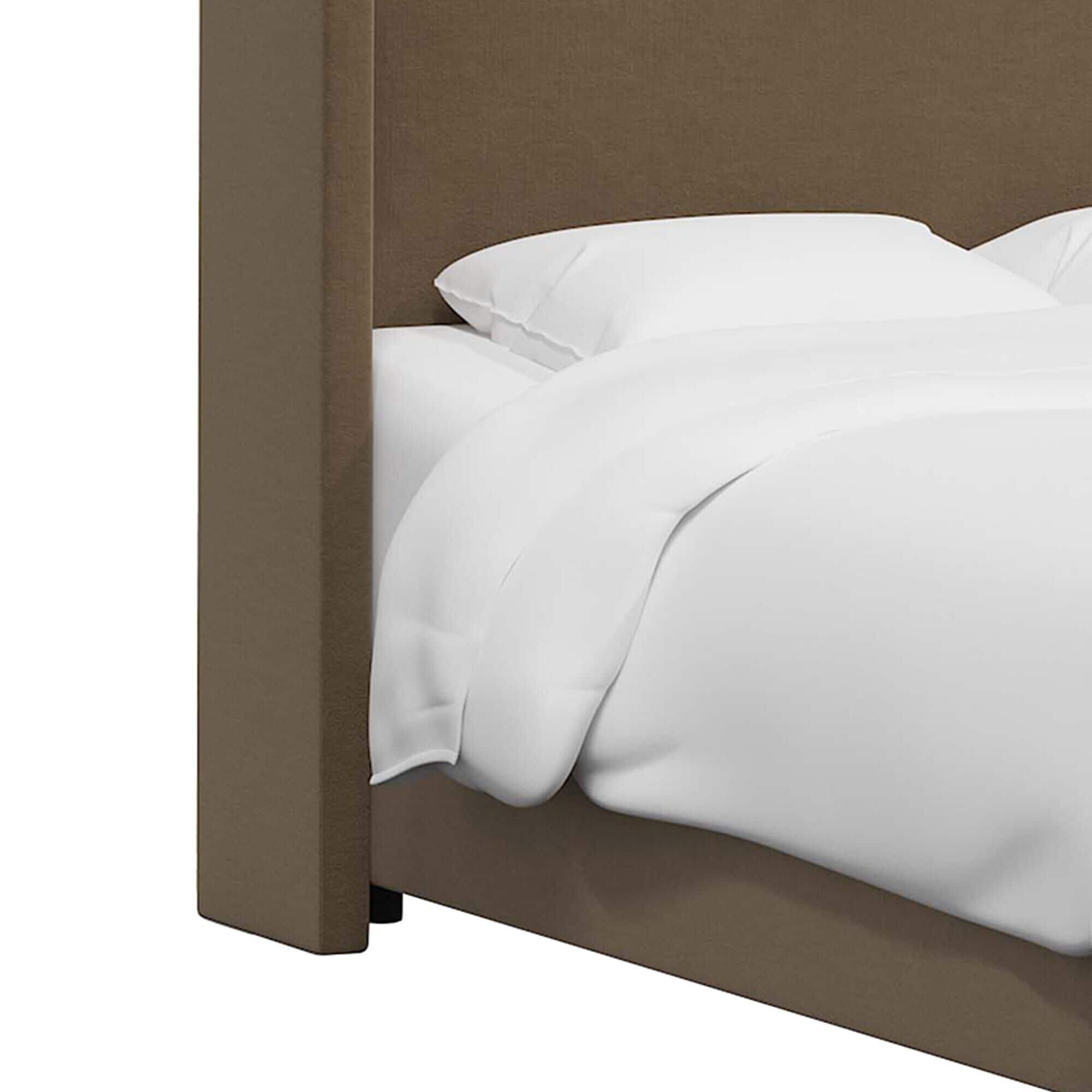 Skyline wingback 2025 bed