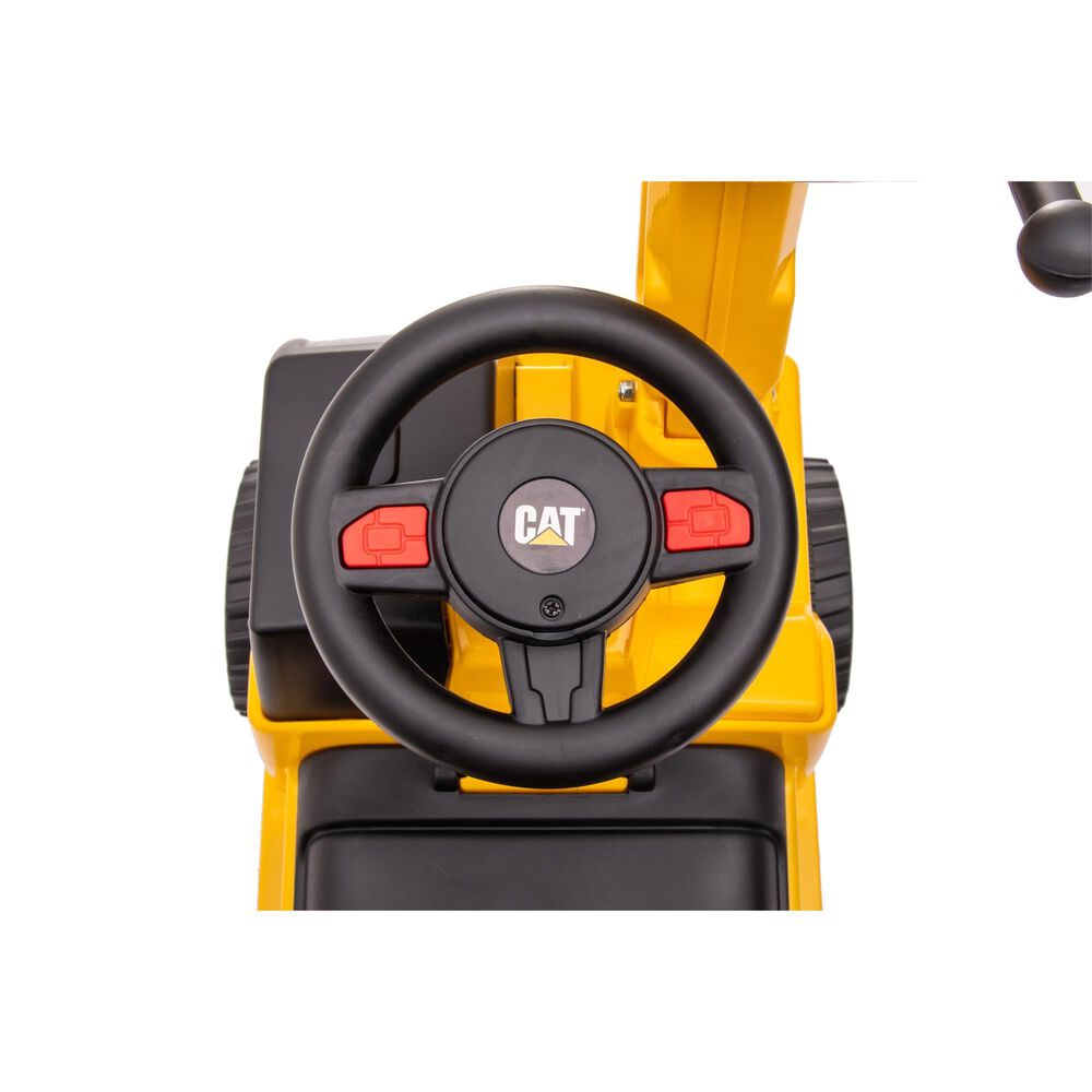 Best Ride On Cars Cat Excavator Push Car Foot-To-Floor in Yellow, , large