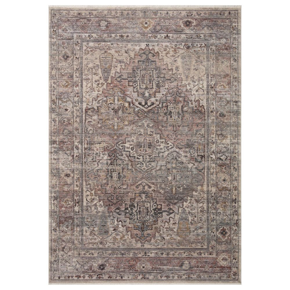 Loloi Lyra 2"7" x 12" Sunset and Silver Runner, , large