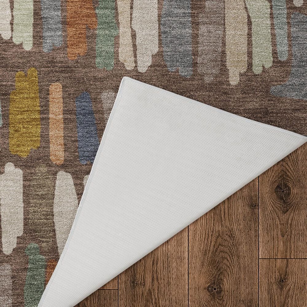 Dalyn Rug Company Kenner KN5 Chocolate 6'6" x 9'6" Area Rug, , large